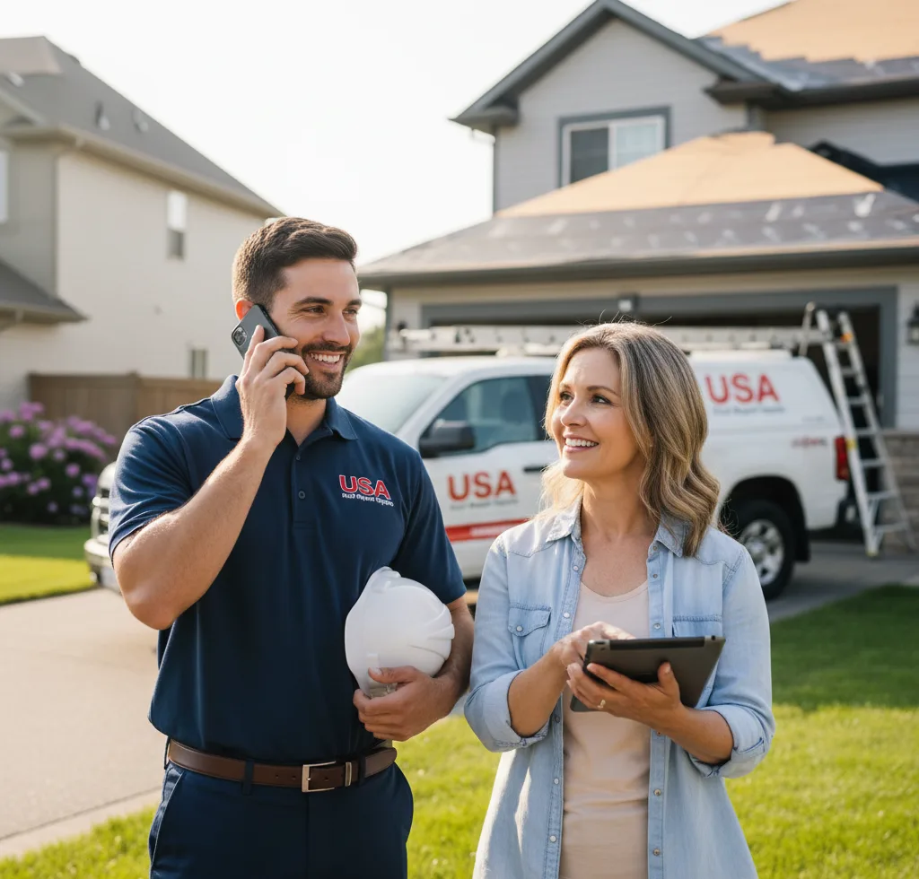 USA Roof Repair Experts customer support in Marengo